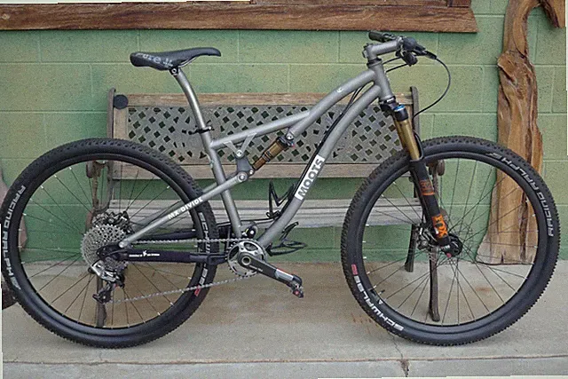 2015 Moots titanium MX Divide 29er full suspension mountain bike 18" (NOS)