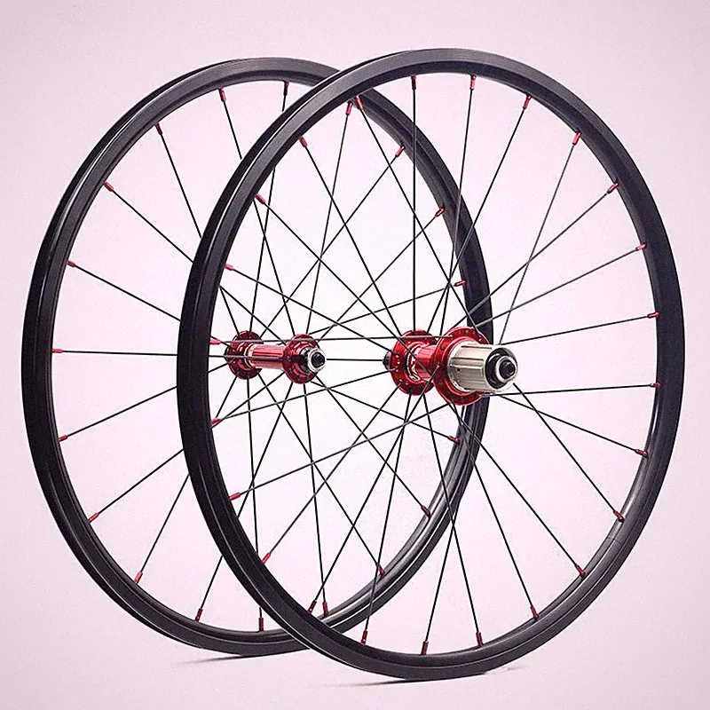 20inch 451 406 Bicycle Wheels V Caliper Brake Folding Recumbent Bike Wheelset
