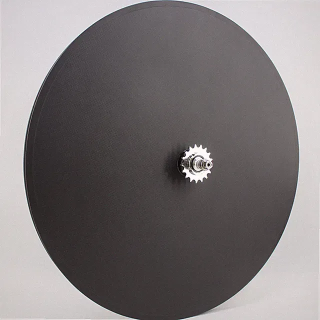 700C Carbon Fiber Bike Wheelset Track Fixed Gear Road Bicycle Disc Wheels