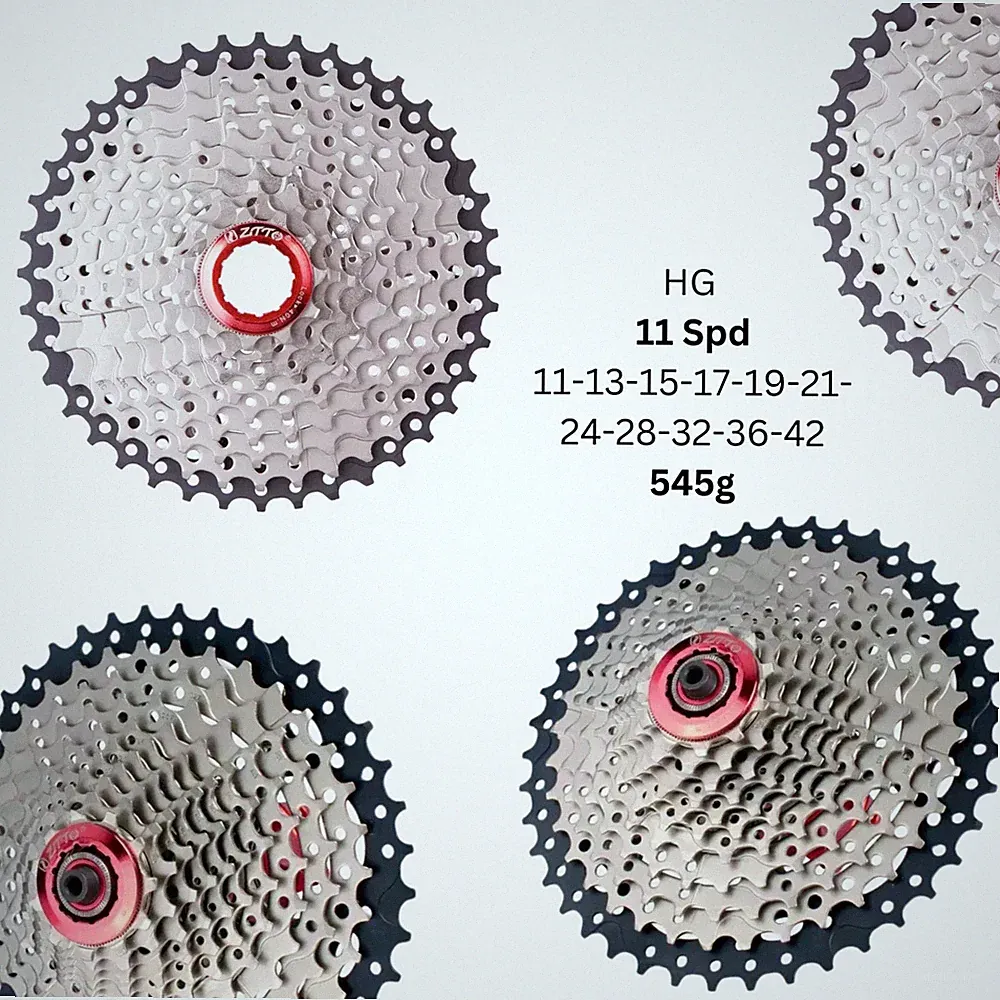 Bicycle 7/8/9/10/11 Speed Cassette HG Ultra Light Bike Gear Road Gravel Mountain