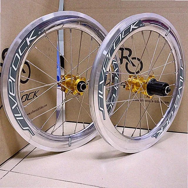 Bicycle Wheelset 22 Inch 406 451 Disc Brake 8-11 Speed for Folding Bike Wheels
