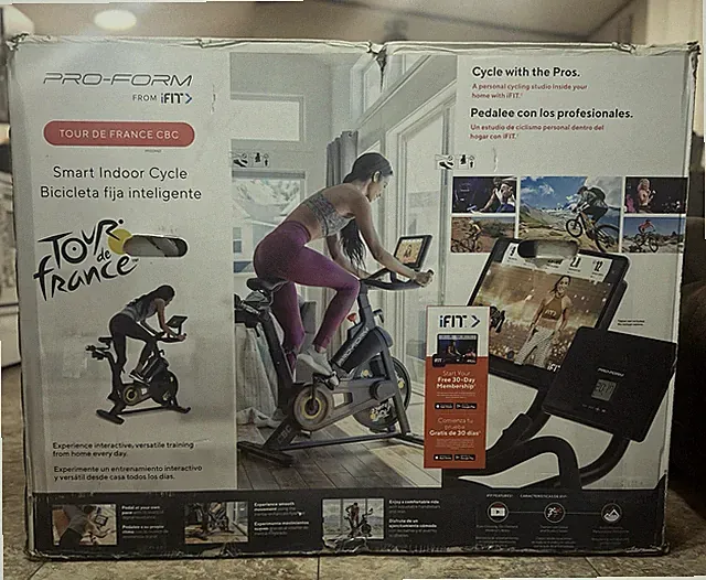 ProForm Tour de France CBC Upright Magnetic Bike (New Open Box)