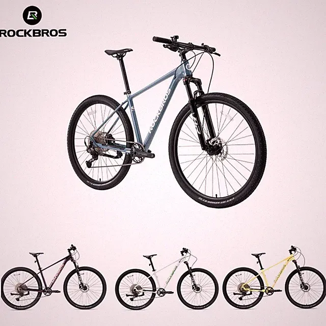 ROCKBROS MT400 29" Mountain Bike 10-Speeds Front Suspension Disc Brakes Aluminum