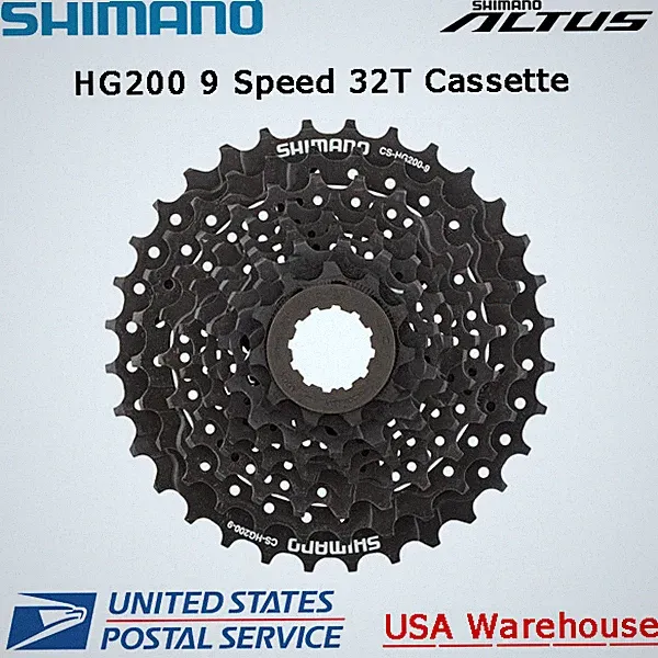 Shimano Altus M2000 CS-HG200 9 Speed 32T Cassette Alivio MTB