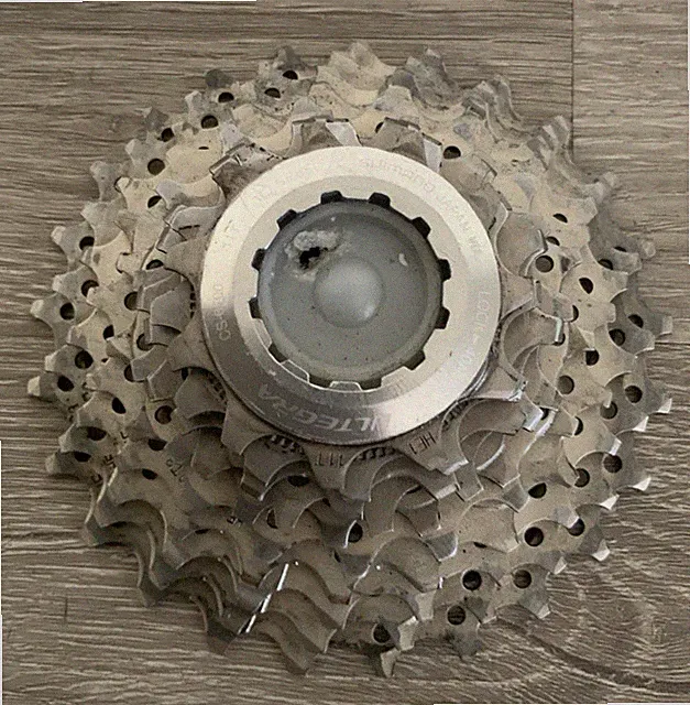SHIMANO ULTEGRA 10 SPEED CASSETTE 11-25 TOOTH 6700 MODEL 224 GRAMS
