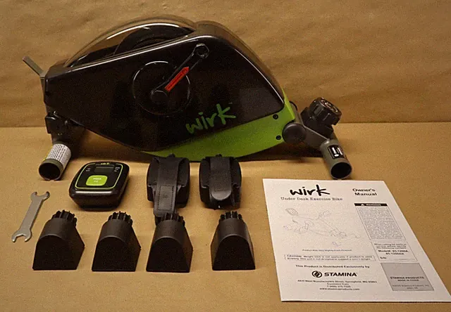 Stamina WIRK Under Desk Exercise Bike - 85-1200A